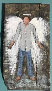 In Loving Memory Gift Customized Angel Loss Of Loved One Etsy Angel Painting Heaven Art Art