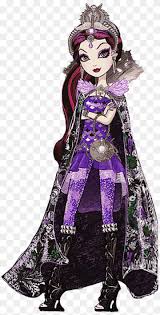 However, in this line the characters are based upon characters from fairy tales and fantasy stories instead of monsters. Ever After High Legacy Day Raven Queen Doll Ever After High Legacy Day Apple White Doll Ever After High Thronecoming Raven Queen Queen Queen Fashion Illustration Fictional Character Png Pngwing