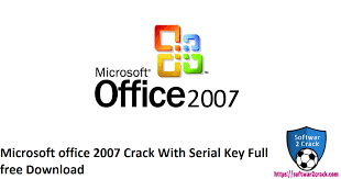 No one can deny the invention of microsoft office made everyone's life easier. Microsoft Office 2007 Crack With Serial Key Full Free Download 2021