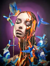 The Shadow Of Darkness by Yigit Dundar 2021: Painting