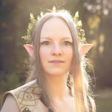 Female Fantasy Tabard Vest With Lacing