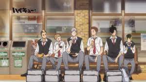 Dandere Look A T Them Haikyuu Haikyuu Nekoma Haikyuu Karasuno