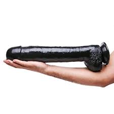 17 Black Realistic Dildo Monster Cock Large Dong Suction Cup Adult Sex Toy  | eBay