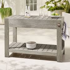 Portside Outdoor Bar Island In 2020 Outdoor Buffet Tables Outdoor Serving Table Diy Outdoor Bar