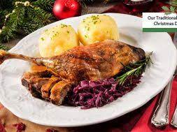 Dough fried and covered in a variety of sweet toppings like confectioner's sugar. Our Traditional German Christmas Dinner Menu A German Girl In America
