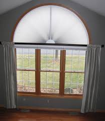 Here's the best diy blackout arch window shade. Cellular Honeycomb Movable Arch Shades Buyhomeblinds Com