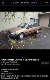 Image result for Brown 1986 Toyota