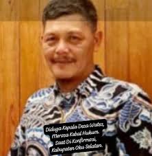 Diduga Kepala Desa Wates Kecamatan Sindang Danau, Korupsi Anggaran Dana  Desa Tahu 2023.*