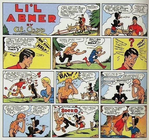First and Last – Li'l Abner – The Daily Cartoonist