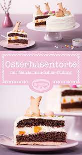hasentorte rezept leckere torten kuchen und torten ostern essen