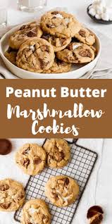 Reese S Peanut Butter Marshmallow Cookies Recipe In 2020 Dessert Recipes Easy Easy Cookie Recipes Cookie Bar Recipes