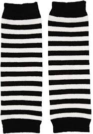 Buy Judanzy Newborn Baby Leg Warmers Newborn 15 Pounds Black White Stripe Online In Indonesia B008ug0jru