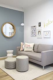 Clarendon Homes Newhaven 27 Beautiful Lounge Area With Feature Coastal Blue Wall Blue Walls Living Room Feature Wall Living Room Feature Wall Bedroom