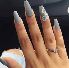 Uñas postizas de color blanco mate de color sólido puntas de uñas cuadradas acrílicas 24, l5530.: Unas Acrilicas Color Mate Novocom Top