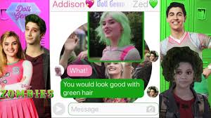 Майло манхейм, мэг доннелли, тревор торджман и др. Zombies Texting Story Disney Zombies Addison Zed Bucky And Eliza Text Story Chat Disney Channel Youtube