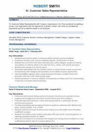 Click again to see term 👆 Customer Sales Representative Resume Samples Qwikresume