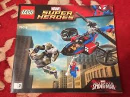 Year 2016 (1) 2015 (3) 2014 (4) 2013 (2) 2012 (1). Lego Marvel 76016 Ultimate Spider Man Spider Helicopter Rescue Manual Book 2 Ebay