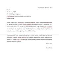 5 contoh surat pengunduran diri (resign) file word doc. Download Contoh Surat Pengunduran Diri Yang Baik Dan Benar Doc
