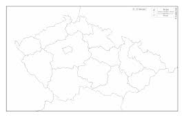 The czech republic, or czechia is a landlocked country in central europe. Czech Republic Free Map Free Blank Map Free Outline Map Free Base Map Boundaries Regions White