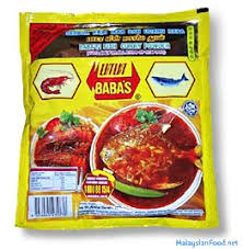 Okay jom baca bahan2 dia. Serbuk Kari Ikan Babas Aku Beli Aku Update
