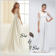 Ärmel sollten bis zur hand reichen, hosenbeine bis zum knöchel. Modisch Elegant Brautkleid Jumpsuit Brautstudio Anke Tworuschka