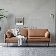 Not only are brown leather living room furniture meant to be comfortable, but they also speak volumes about the owner's tastes and must be chosen with conscious effort. Supply Hyb 1059 Living Room Furniture Modern Italian Style Minimalist Fabric Sofa Factory Quotes Oem