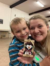 Ornament paint night at Color Me Mine