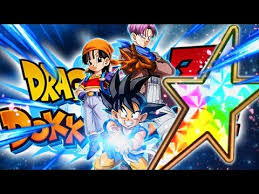 My New Favorite Lr 100 Rainbow Star Lr Goku Trunks Pan Showcase Dbz Dokkan Battle Youtube