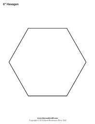 What kind of paper do you use to make hexagons? Blank Hexagon Templates Printable Hexagon Shape Pdfs Hexagon Templates Printable Free Hexagon Shape