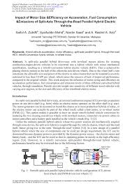 Direct lending sdn bhd is hiring in malaysia! Pdf Impact Of Motor Size Efficiency On Acceleration Fuel Consumption Emissions Of Split Axle Through The Road Parallel Hybrid Electric Vehicle