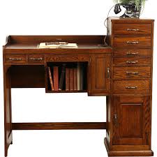 Watch Maker Oak Desk 1915 Antique Work Bench Signed Ransom Toledo Oak Desk Desk Vintage Style Furniture