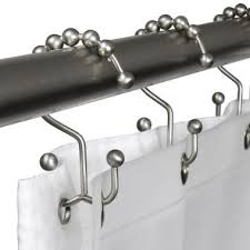Maytex Double Glide Shower Curtain Hooks Cool Shower Curtains Shower Curtain Hooks Curtains