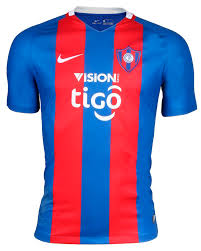 El partido entre america de cali y cerro porteño de la conmebol libertadores se podrá ver por la pantalla de espn desde las 21.00hs de colombia dimayor.com.co. Camiseta Titular Nike De Cerro Porteno 2017 Frente Marca De Gol