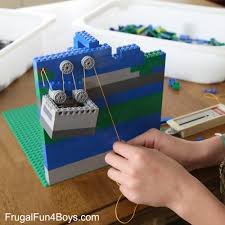They can change the direction of a force, which can make it much (possible answers: Simple Machines For Kids Lego Pulleys Stem Building Challenge Frugal Fun For Boys And Girls