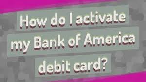 Banking, credit card, automobile loans, mortgage and home equity products are provided by bank of america, n.a. How Do I Activate My Bank Of America Debit Card Youtube