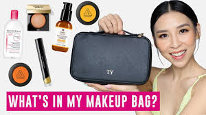 what s in my makeup bag tina yong