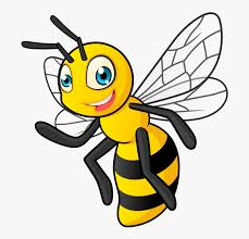 Over 587 cartoon bee png images are found on vippng. Cartoon Bee Vector Black And White Hd Png Download Kindpng