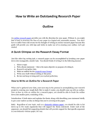 Maybe you would like to learn more about one of these? Writing An Impressive Outline Research Paper By Researchpaperoutline Issuu