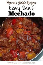 Easy Beef Mechado Beef Mechado Easy Filipino Recipes Mechado Recipe
