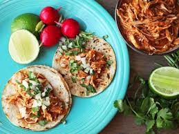 Easy One Pot Chicken Tinga Spicy Mexican Shredded Chicken Recipe Recipe Shredded Chicken Recipes Mexican Shredded Chicken Recipes
