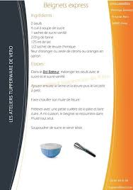 Beignets Express Tupperware Recette Tupperware Recette Tuperware Tupperware