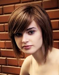 Outstanding short hairstyles with bangs for square faces the post short hairstyles with bangs for beautiful check out these flirty haircuts for square faces that angle your face and highlight your cheekbones! Bob Hairstyles For Thick Hair And Square Faces