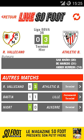 Un appareil photo qsui illustre les articles avec photo. Live So Foot For Android Apk Download