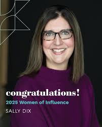 Congratulations to Sally for being selected as a 2025 Women of Influence by  the Des Moines Business Record ! This is such a well-deserved recognition,  and we thank you for your leadership,