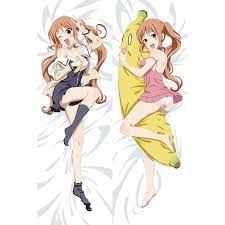 Amazon.com: Aho Girl: Hanabatake Yoshiko 3238 Anime Pillow Cover/Body  Pillowcase, Anime Pretty Girl Double-sided Pattern Peach Skin/2WT Throw  Pillow Case, Cushion Covers ( Color : Peach Skin , Size : 40x120cm ) :