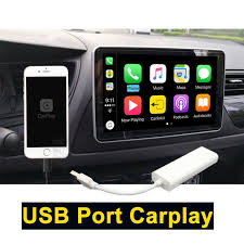 Universe Of Goods Buy Carlinke Usb Carplay Dongle For Android Auto Iphone Carplay Support Android System Car Navigation Player For Only 89 Usd