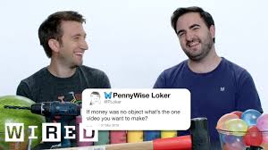 Multitool combines an axe, hammer head and nail claw, pry bar, nail puller, and a fiberglass handle axe head, pry bar, hammer head and nail claw. The Slow Mo Guys Answer Slow Motion Questions From Twitter Tech Support Wired Youtube