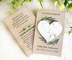 We are going to show you how to make seed bombs. Flower Seed Paper Memorial Cards In Loving Memory Plantable Etsy