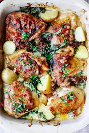 Tuscan Chicken And Potatoes Eating European Recipe Chicken Recipes Cooking Recipes