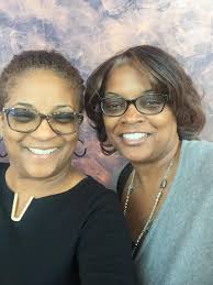 Two beautiful blessed sunshine sisters of God. Melanie Jimmerson and Jackie  Milton 💞